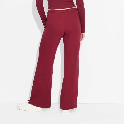 Women's High-Rise Straight Leg Sweatpants - Wild Fable™ 2 Women's High-Rise Straight Leg Sweatpants - Wild Fable™ - Image 2