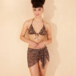 Women's Mesh Cover Up Sarong - Wild Fable™ Leopard Print -Wild Fable™ GUEST 01c7465c a1e9 464b bbb3 737c59e073e7