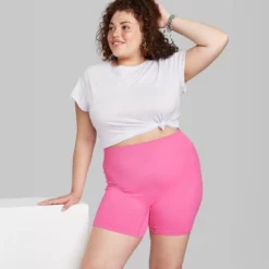 Women's High-Rise Seamless Bike Shorts - Wild Fable™ -Wild Fable™ GUEST 059fe952 441b 4de8 b2cf d3220e0fd4ad