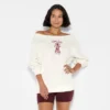 Women's Off The Shoulder Sweatshirt - Wild Fable™
