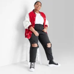 Women's Super-High Rise Tapered Jeans - Wild Fable™ Black Denim -Wild Fable™ GUEST 0c69faa2 7c8b 4b63 9d8e fb77c37146e1