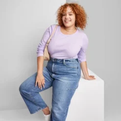 Women's Long Sleeve T-Shirt - Wild Fable™ -Wild Fable™ GUEST 0df2b7d4 12c6 4f5c b8ae 2446559a7be1