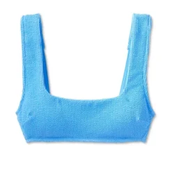 Women's Pucker Square Neck Wide Strap Bralette Bikini Top - Wild Fable™ -Wild Fable™ GUEST 0e56d682 e4f8 42e7 93aa 44ba3b3747e0