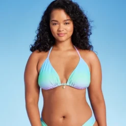 Women's Triangle Bikini Top With Shell Charm - Wild Fable™ 8 Women's Triangle Bikini Top With Shell Charm - Wild Fable™ -Wild Fable™ GUEST 1181a227 13bd 49b4 9757 c2c4cf76f405