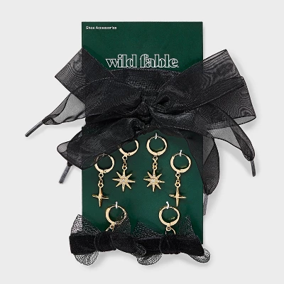 Starburst Shoe Charm Set - Wild Fable™ Gold 2 Starburst Shoe Charm Set - Wild Fable™ Gold - Image 2