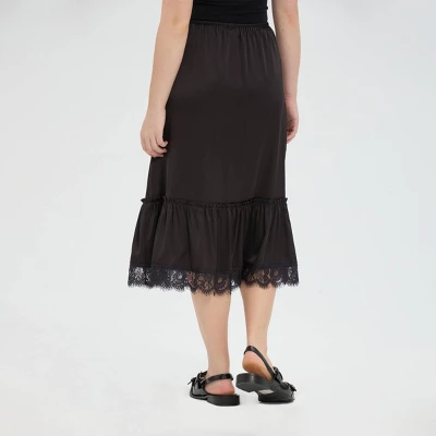 Women's Satin Midi Skirt - Wild Fable™ 1 Women's Satin Midi Skirt - Wild Fable™