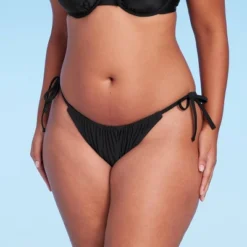 Women's Side-Tie Adjustable Coverage High Leg Bikini Bottom - Wild Fable™ -Wild Fable™ GUEST 20bc070d 95f5 4bf0 9c2b 55a2046d89e8