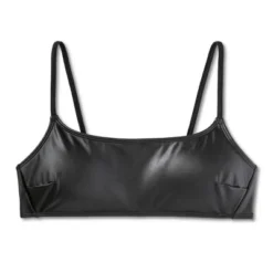 Women's Faux Leather Bralette Bikini Top - Wild Fable™ Black -Wild Fable™ GUEST 20c19f6b 8eb9 4f3c 873e 093fc290d865