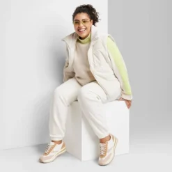 Women's Matte Cropped Puffer Vest - Wild Fable™ -Wild Fable™ GUEST 21d50dbe 6836 4ea4 a513 140f5c41cc0d