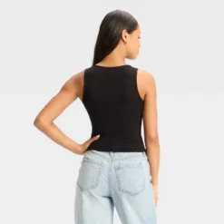 Women's Asymmetrical Hem Tank Top - Wild Fable™