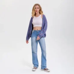 Women's V-Neck Button-Front Cardigan - Wild Fable™ Purple Abstract -Wild Fable™ GUEST 256a8e3f e2ad 4179 9c2d a43960d0233b