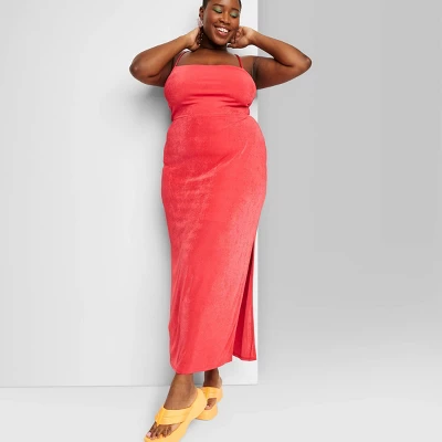 Women's Lace-Up Back Maxi Bodycon Dress - Wild Fable™ 5 Women's Lace-Up Back Maxi Bodycon Dress - Wild Fable™ - Image 5