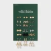 Western Earring Set 18pc - Wild Fable™ Gold/Silver