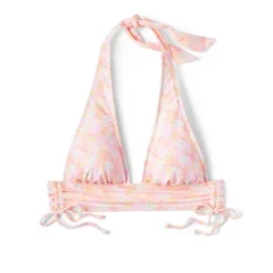 Women's Cinch Side Longline Halter Bikini Top - Wild Fable™ Multi Floral Print -Wild Fable™ GUEST 283a4f82 2aa1 4b36 9ba6 c44bdf2e9b81