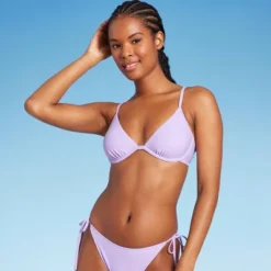 Women's Underwire Bikini Top - Wild Fable™ Light Purple -Wild Fable™ GUEST 2a064ab5 4b8c 4fa7 9b34 fc93b6767ccd