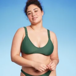 Women's Scrunchie Strap Detail Bralette Bikini Top - Wild Fable™ -Wild Fable™ GUEST 2d09e530 1bea 4349 a3d5 9f08d3589ad0