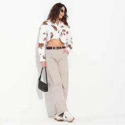 Women's Twill Utility Crop Shirt - Wild Fable™ -Wild Fable™ GUEST 3075fd24 3437 47ce 9e57 08789a000086