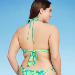 Women's Bead Detail U-Neck Multi-Way Bralette Bikini Top - Wild Fable™ Multi Tropical Print -Wild Fable™ GUEST 30e6e73a b53e 4b6c 841f 623efaf7d92a