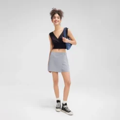 Women's Textured Cropped Top - Wild Fable™ -Wild Fable™ GUEST 31b56095 2fd6 474b 9499 d819f3299a18