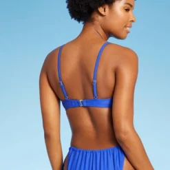 Women's Smocked Bralette Bikini Top - Wild Fable™