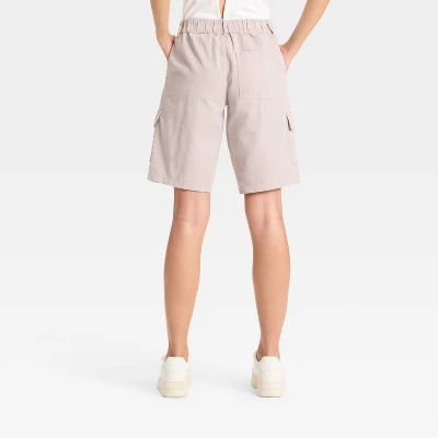 Women's Mid-Rise Twill Skater Jort - Wild Fable™ 1 Women's Mid-Rise Twill Skater Jort - Wild Fable™