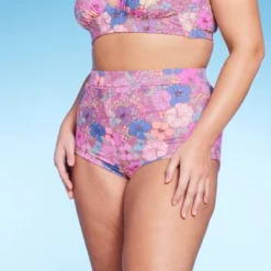 Women's Cheeky Boyshorts Bikini Bottom - Wild Fable™ Floral Print -Wild Fable™ GUEST 3b817220 625b 4566 997e e8ac25224b98