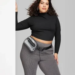 Women's Long Sleeve Mock Neck T-Shirt - Wild Fable™ -Wild Fable™ GUEST 3d9a5123 c306 4bc0 b443 8374de0350ce