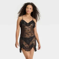 Women's Ruffle Lace Slip Dress - Wild Fable™ -Wild Fable™ GUEST 3e5a9d3f efb5 4e65 8865 f5235410d25a