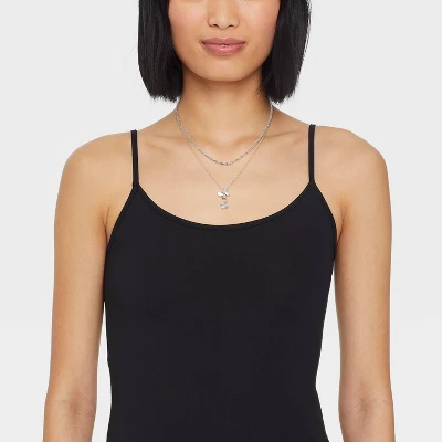 Butterfly Pendant Necklace - Wild Fable™ Silver 1 Butterfly Pendant Necklace - Wild Fable™ Silver