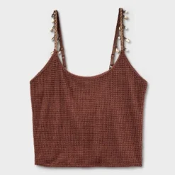 Women's Scoopneck Shell Trim Tank Top - Wild Fable™ -Wild Fable™ GUEST 49099244 e82d 48f7 a484 f65cb890bc95