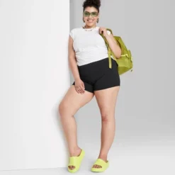 Women's High-Rise Shortie Bike Shorts - Wild Fable™ -Wild Fable™ GUEST 4f386c38 65b1 4336 8354 e69041f5626e