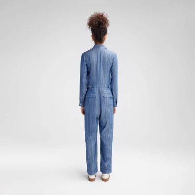 Women's Long Sleeve Denim Jumpsuit - Wild Fable™ 4 Women's Long Sleeve Denim Jumpsuit - Wild Fable™ - Image 4