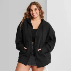 Women's Oversized Zip-Up Hoodie - Wild Fable™ -Wild Fable™ GUEST 5052e061 9178 4d72 9508 ef008c52394f