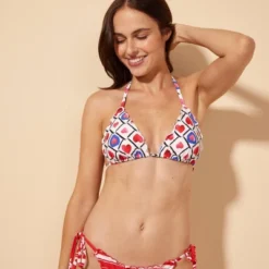 Women's Lucia Triangle Bikini Top - Wild Fable™ Red/Blue/White -Wild Fable™ GUEST 51ae13c7 e539 4d84 80bf dde482a0b3c0