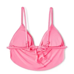 Women's Cowl Neck Longline Bralette Bikini Top - Wild Fable™ Pink Shine -Wild Fable™ GUEST 5280526c 75bb 4724 bba3 41df1c3a9c9e
