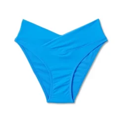 Women's Crossover High Leg Cheeky Mid-Rise Bikini Bottom - Wild Fable™ -Wild Fable™ GUEST 56b6ef7a 28c3 46ba 841e e86c1839071d