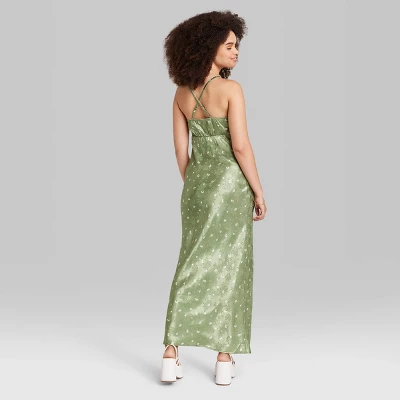 Women's Satin Slip Maxi Dress - Wild Fable™ 2 Women's Satin Slip Maxi Dress - Wild Fable™ - Image 2