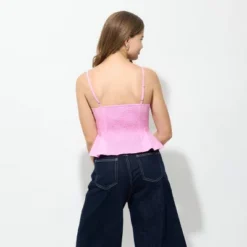 Women's Pleated Poplin Cami - Wild Fable™