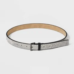 Women's Rhinestone Belt - Wild Fable™ Black