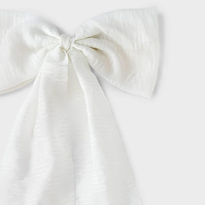 Checkered Bow Hair Clip - Wild Fable™ 2 Checkered Bow Hair Clip - Wild Fable™ - Image 2