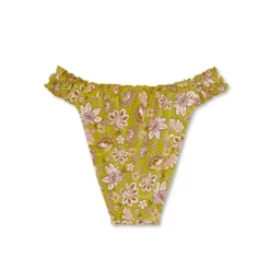 Women's Ruffle Detail High Leg Cheeky Bikini Bottom - Wild Fable™ -Wild Fable™ GUEST 604c6fa9 e7a9 4634 a129 be12d3efe99d