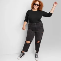 Women's Long Sleeve T-Shirt - Wild Fable™ -Wild Fable™ GUEST 62b18e9b 06d3 44e6 babc c1e0f3ca6457