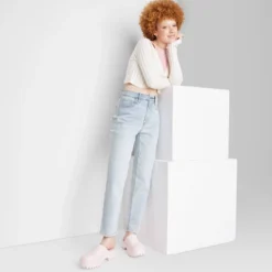 Women's Super-High Rise Tapered Jeans - Wild Fable™ Light Wash 6 Women's Super-High Rise Tapered Jeans - Wild Fable™ Light Wash -Wild Fable™ GUEST 63a213b2 e61f 4e87 8d98 025846d05916