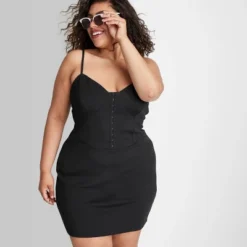 Women's Sleeveless Corset Mini Knit Bodycon Dress - Wild Fable™ -Wild Fable™ GUEST 66231bd3 a314 406b 935b 2c0abba71625