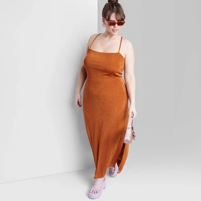 Women's Lace-Up Back Maxi Bodycon Dress - Wild Fable™ 6 Women's Lace-Up Back Maxi Bodycon Dress - Wild Fable™ - Image 6