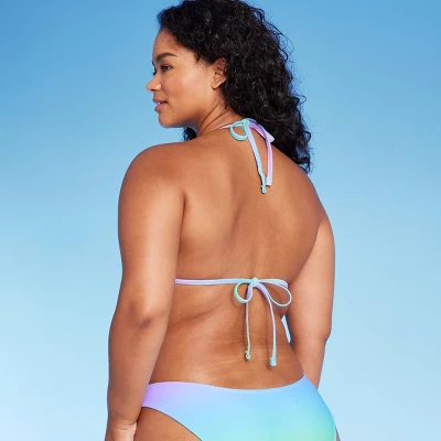 Women's Triangle Bikini Top With Shell Charm - Wild Fable™ 4 Women's Triangle Bikini Top With Shell Charm - Wild Fable™ - Image 4