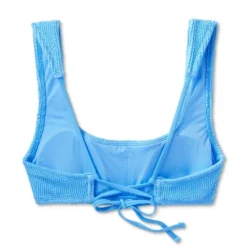 Women's Pucker Square Neck Wide Strap Bralette Bikini Top - Wild Fable™ -Wild Fable™ GUEST 68f00bc8 226a 4a05 9795 836e48959e2a