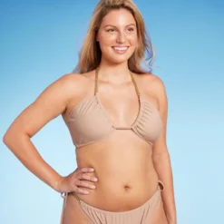 Women's Chain Detail U Bralette Bikini Top - Wild Fable™ Brown -Wild Fable™ GUEST 6ba54559 3266 4574 8d86 551cfb9c481e