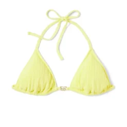 Women's Butterfly Charm Plisse Textured Triangle Bikini Top - Wild Fable™ -Wild Fable™ GUEST 70babe3e e6ef 4db8 baa7 ba3c9e81770c