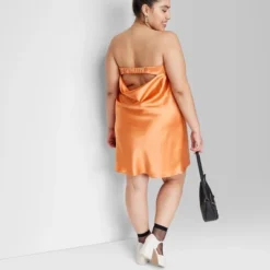 Women's Satin Tube Dress - Wild Fable™ -Wild Fable™ GUEST 715f2130 b3b5 445d 991f da4ad67b66cf